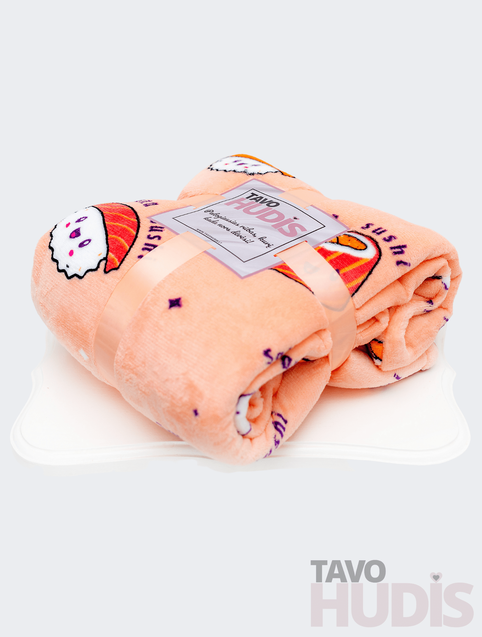 Rožinis suši hudis 