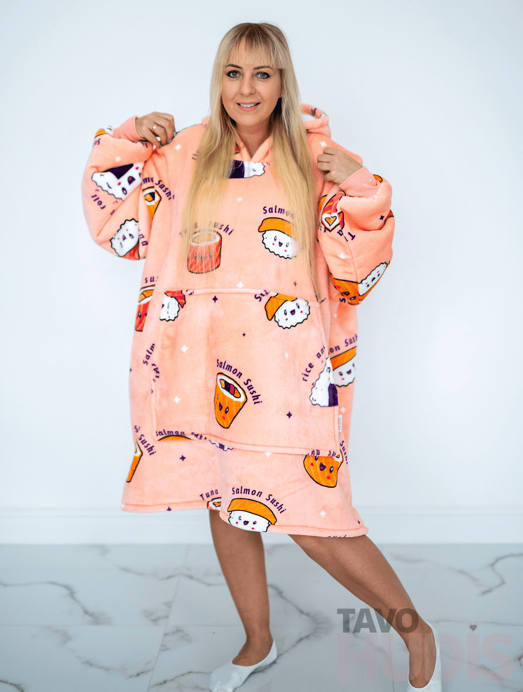 Rožinis suši hudis 